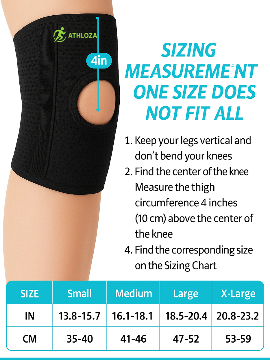 ATHLOZA Adjustable Knee Brace