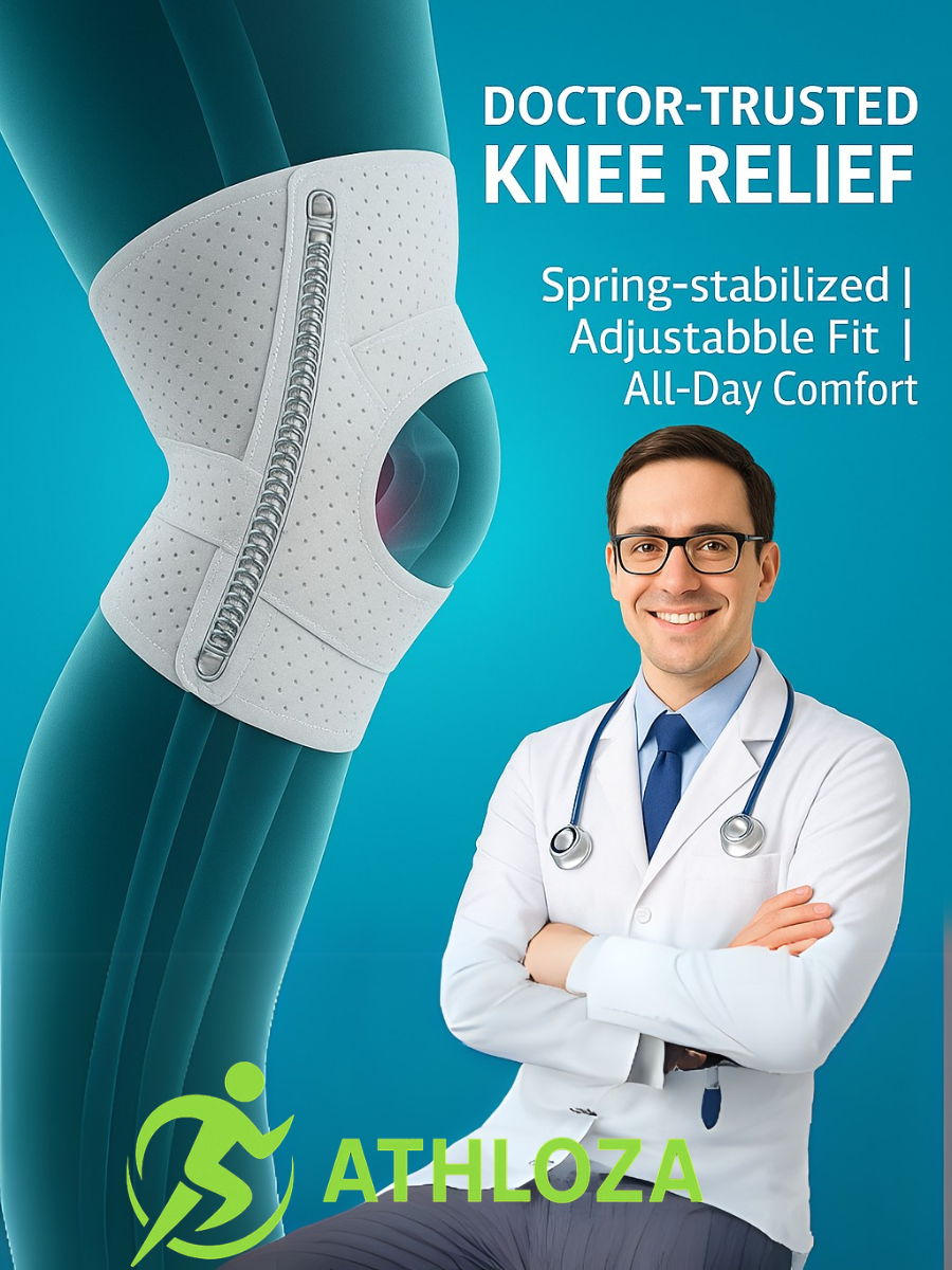 ATHLOZA Adjustable Knee Brace