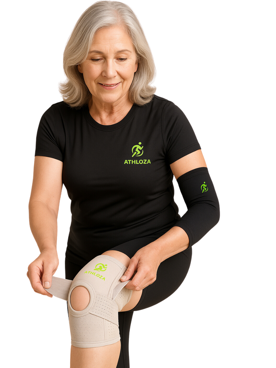 ATHLOZA Adjustable Knee Brace