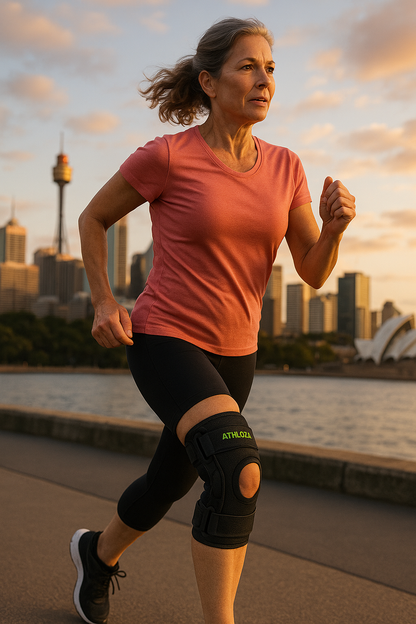 ATHLOZA Adjustable Knee Brace